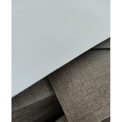 Płótno lniane gruntowane len 100 % arkusz 27x27cm