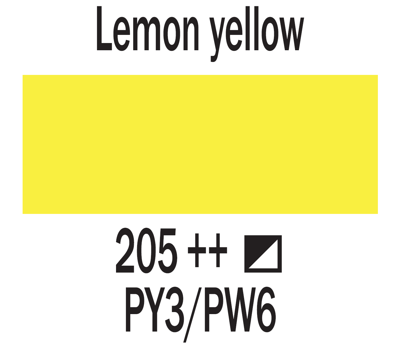 Farba Olejna Art Creation 200 ml kolor 205 Lemon Yellow