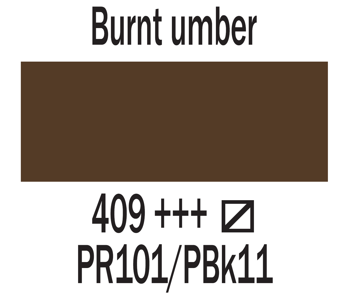 Farba Olejna Art Creation 200 ml kolor 409 Burnt Umber