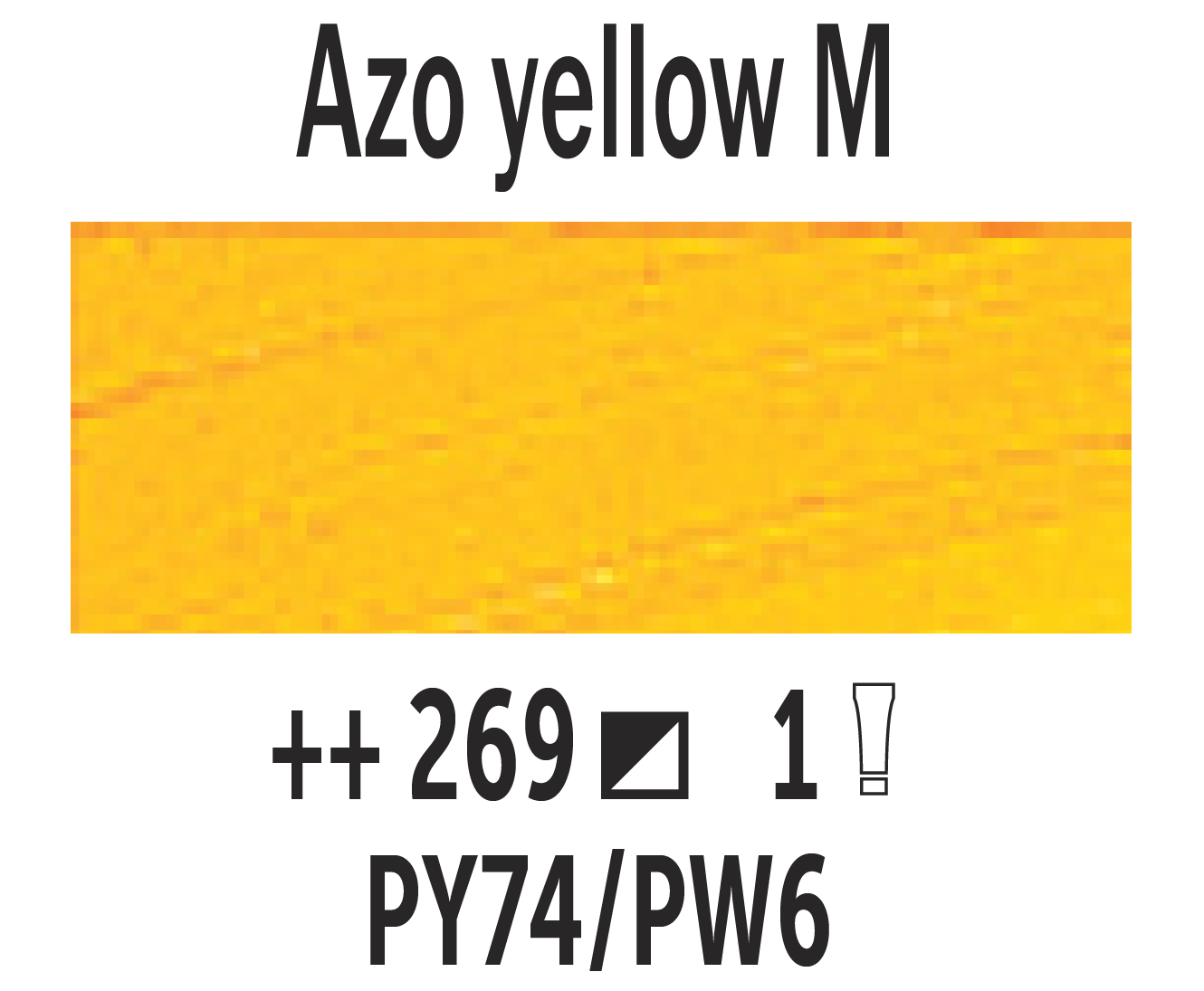 Farba Olejna Van Gogh, 200 ml kolor 269 Azo Yellow Medium