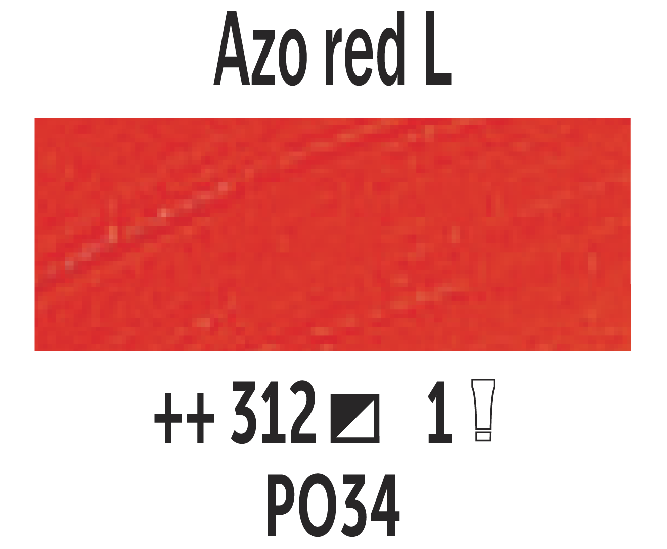 Van Gogh Oil Paint, 200 ml color 312 Azo Red Light