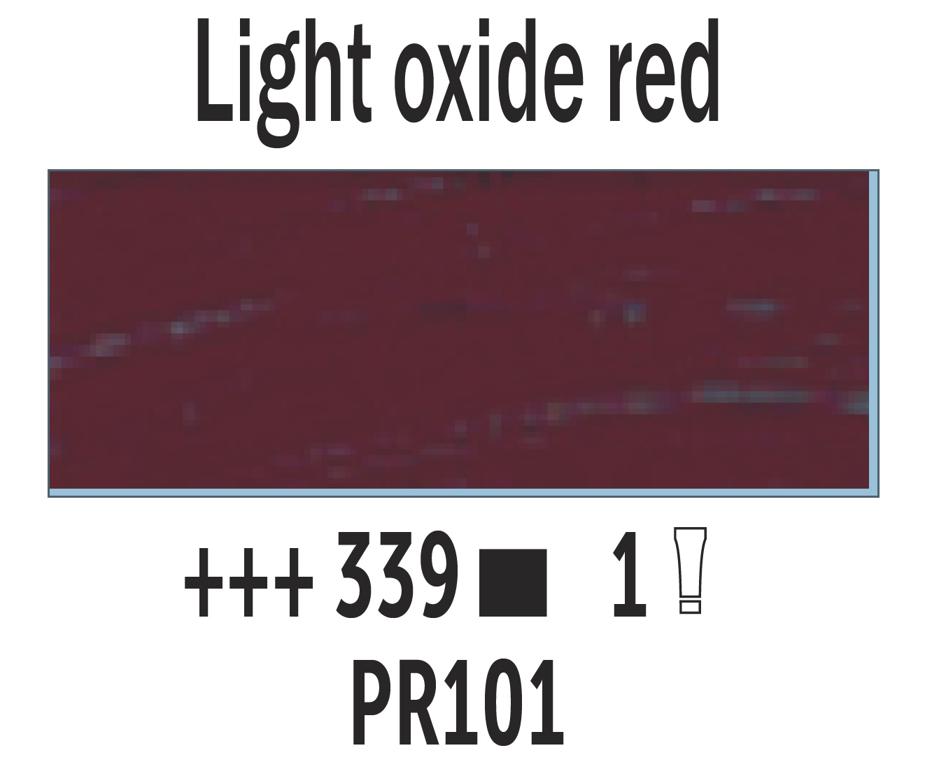 Van Gogh Oil Paint, 200 ml color 339 Light Oxide Red