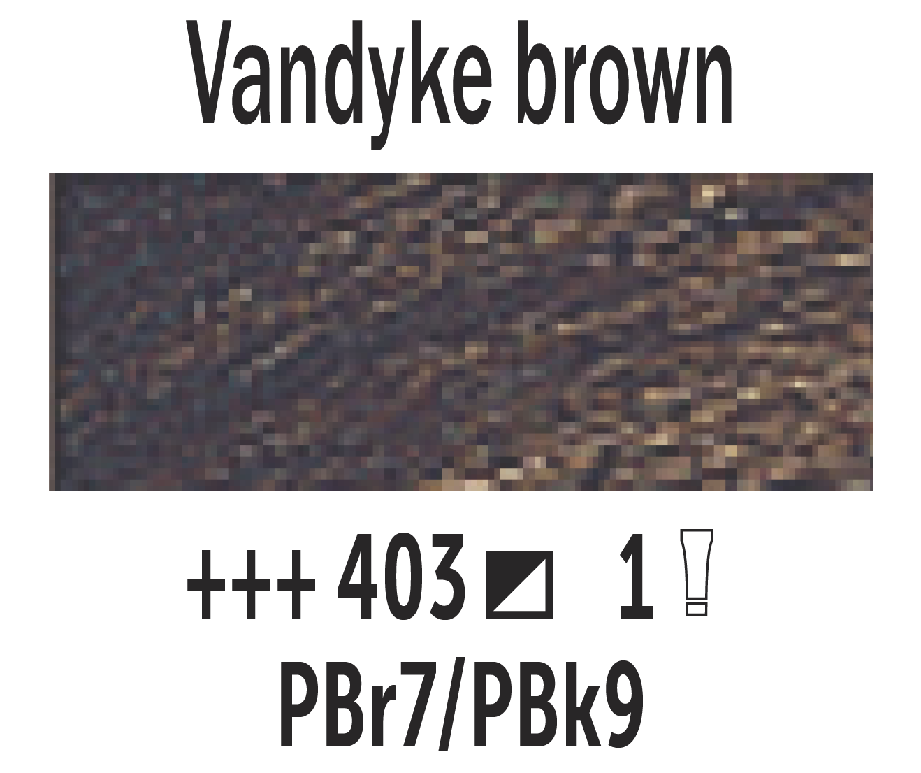 Farba Olejna Van Gogh, 200 ml kolor 403 Vandyke Brown