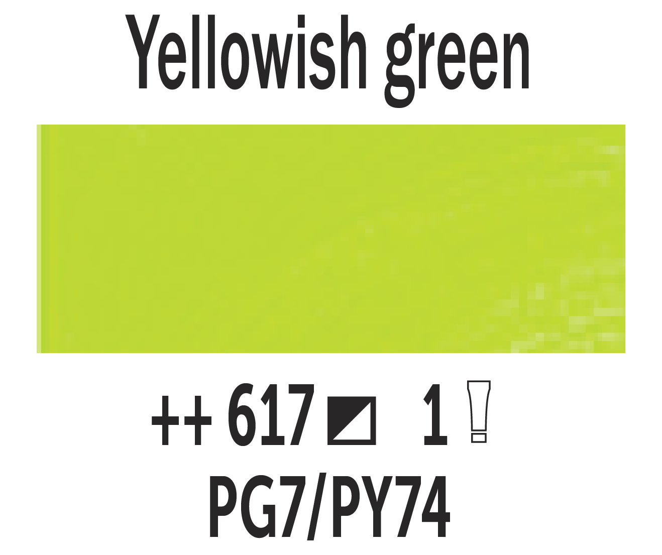 Farba Olejna Van Gogh, 200 ml kolor 617 Yellowish Green