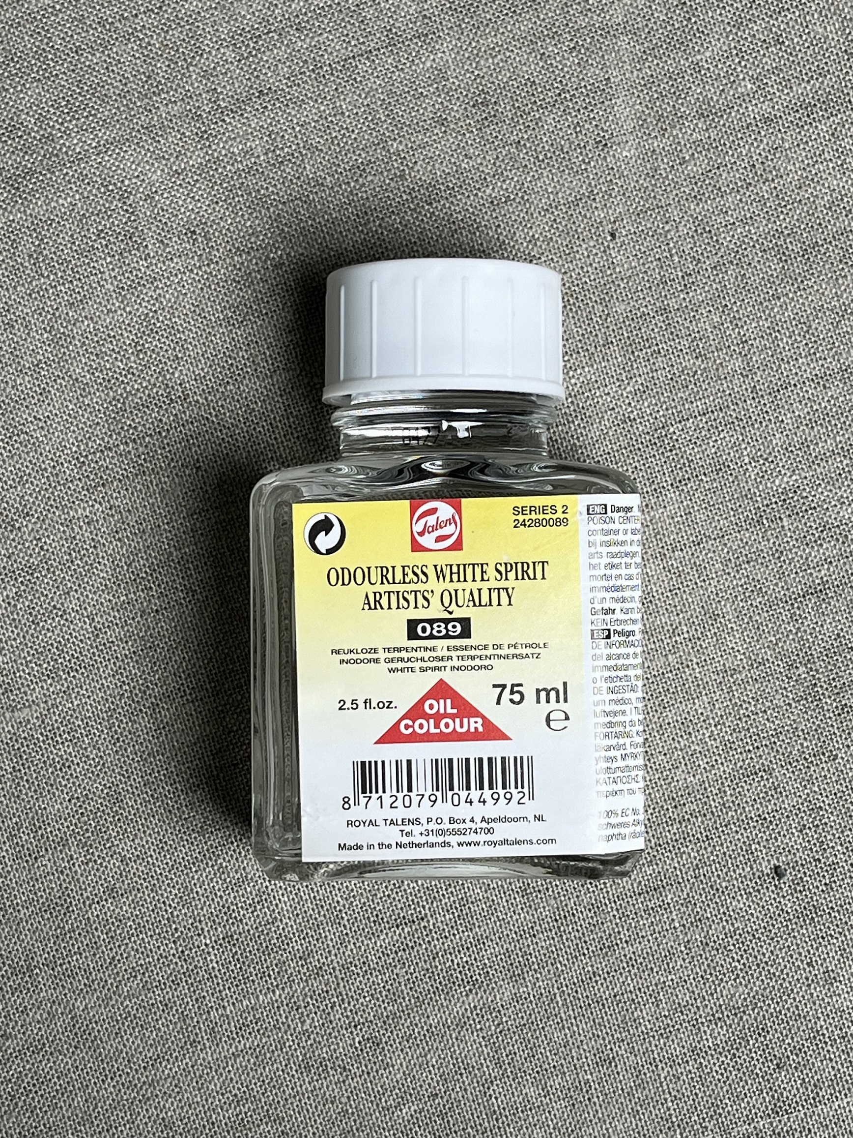 Spirytus bezwonny biały 75ml TALENS - obrazek 2
