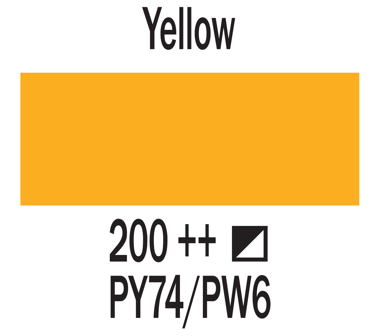 Farba Olejna Art Creation 200 ml kolor 200 Yellow