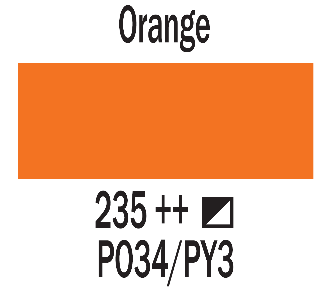 Farba Olejna Art Creation 200 ml kolor 235 Orange