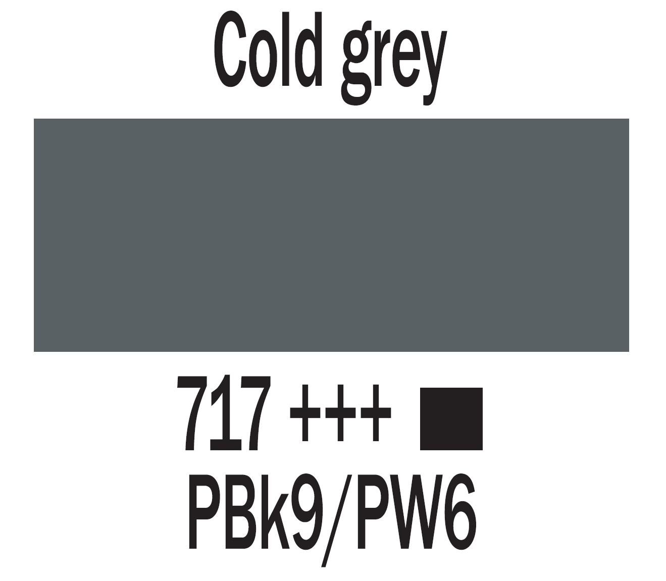 Farba Olejna Art Creation 200 ml kolor 717 Cold Grey