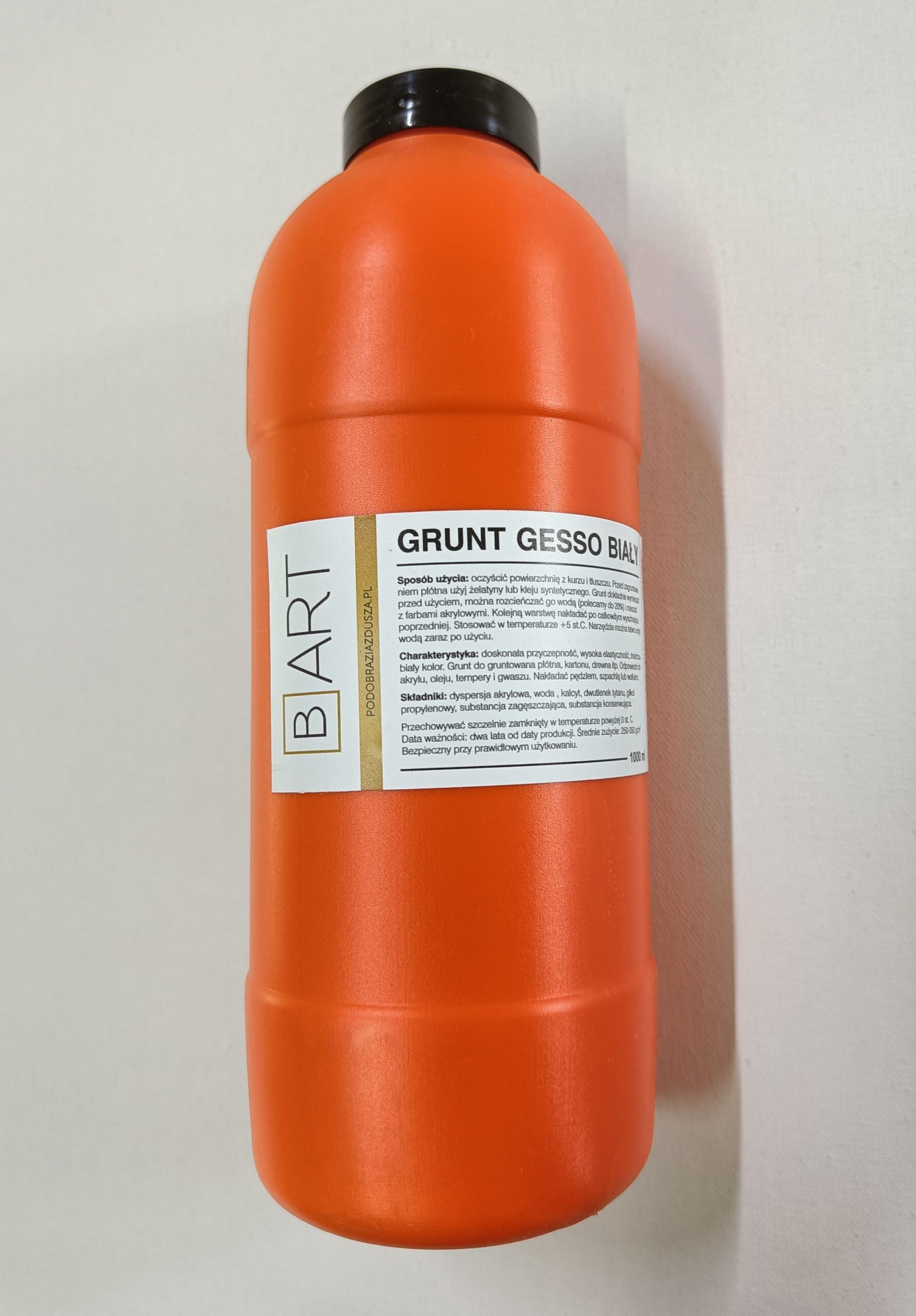 Grunt gesso B. Art + 1000 ml biały - obrazek 2